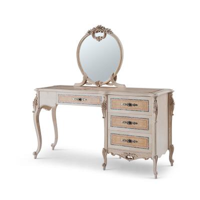 China Color Can Be Changed Color Can Be Changed Luxury Classic Hand Cut Make Up Table Dresser To Make Up Dresser Bedroom Furniture Dresser With Mirror for sale