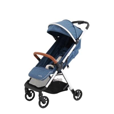 China Oxford 2022 new design kids pram walkers automatic folding murah compact baby strollers with umbrella for sale