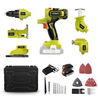 China Mulit-purpose high quality 5 in one brushless cordless power tool kit 20v combo kits for sale