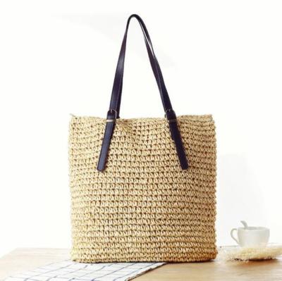 China Wholesale high quality Vietnam factory 100%natural vegetable plankton straw bag handmade sea grass summer beach straw bags for sale