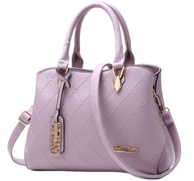 China Fashion Fashon Design PU Handbag With Leather Handle For Women Bag Wholesale Best Price Lady Reusable Handbag for sale