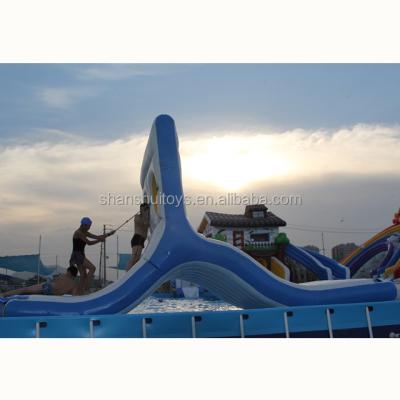 China Adults Inflatable Water Toys Giant Inflatable Water Toys Floating Pool Water Park Floating Playground For Sale for sale