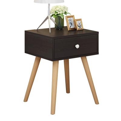 China New Modern Popular Design Rattan Luxury Nightstand Bedside Table for sale