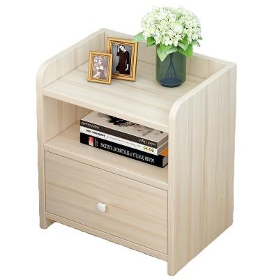 China Convertible Night Stand Cabinet With One Drawer Bedroom Cabinet Three-Layer Night Stand for sale