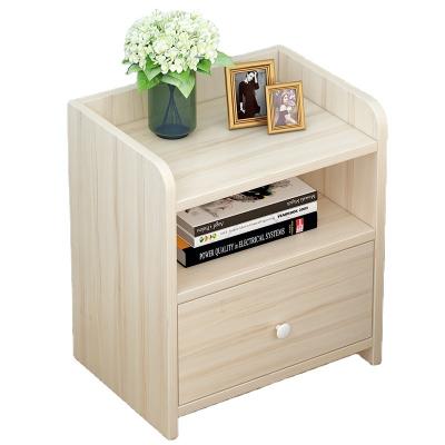 China High Quality Cheap Price Convertible Bedroom Furniture Three-Layer Storage Night Stand Cabinet With One Drawer for sale