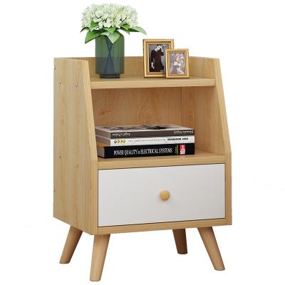 China Convertible New Style Customized Style High Quality Modern Simple Home Wooden Furniture Assemble Storage Night Stand for sale