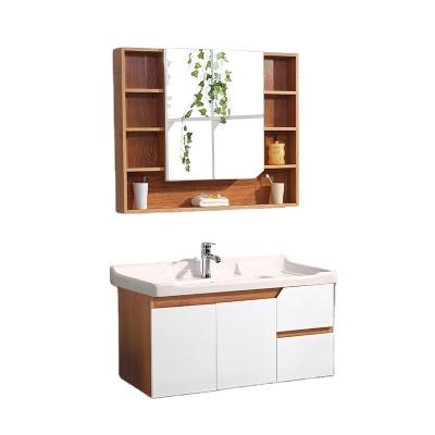 China Modern Wall Hang Bathroom Vanity Cabinet with Basin Sink for sale