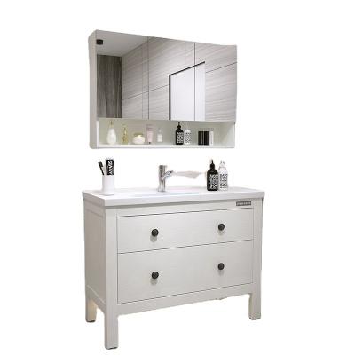 China Modern Wholesale Chinese Modern Bathroom Vanity Hotel Bathroom Vanity Cabinet for sale