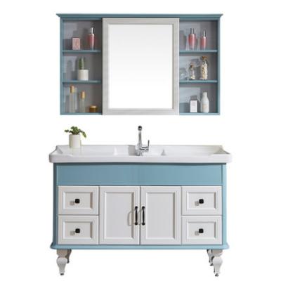 China Modern Hot Sale Customized Waterproof New Style Vanity Modern Bathroom Cabinet for sale