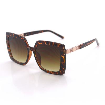 China Protect Eyes From Sunshine 2022 Big Frame Sunglasses New Vintage Oversized Square Sunglasses For Women for sale