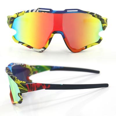 China 2021 new fashion men women ski sunglasses hot sale outdoor cycling sunglasses protect for sale