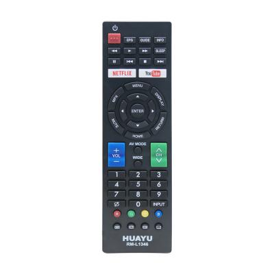 China Custom High Quality PBOX HUAYU RM-L1346 ABS Ordinary Infrared LCD Led TV Remote Control For Sharp for sale