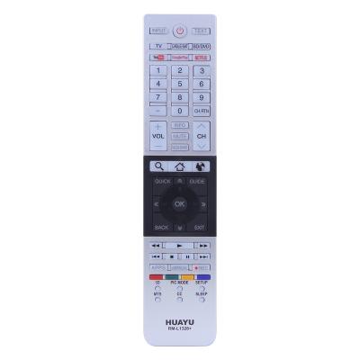 China HUAYU RM-L1328+ NEW TV Remote Control ABS Use For Toshiba Smart LCD Led 4k Smart TV Remote Control for sale