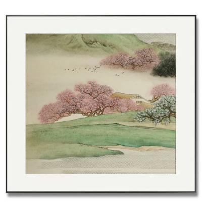 China Wall Art Hand Drawn Traditional Chinese Figurative Painting Decorative Painting for sale