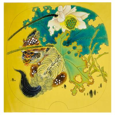 China Modern Chinese Traditional Hand Painted Illustration Figurative Painting Chinese Painting Decoration for sale