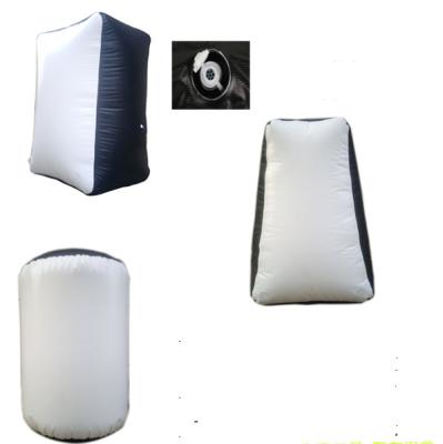 China Archery game use PVC Inflatable paintball barriers en venta