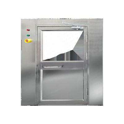 China stainless steel Dynamic Electrical Pass Through Box UV Clean Room Pass Thru Box for sale