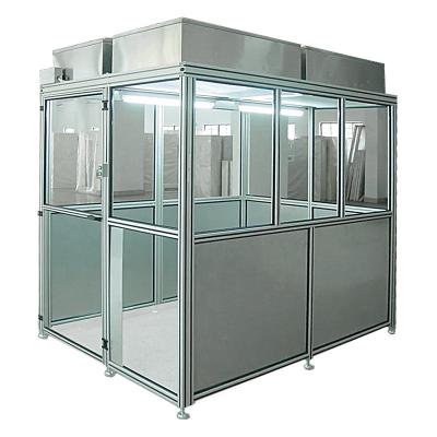 China Iso 8 Modular Soft Wall Cleanroom Personalizável de todos os tamanhos e tipos à venda