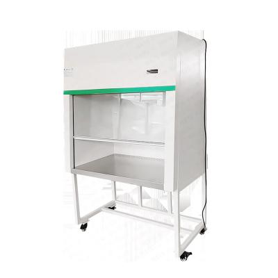 China AC 110V 220V Laminar Flow Hood Roestvrij staal Verticale luchttoevoer Biologische veiligheidskast Te koop