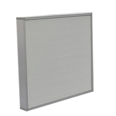 Cina OEM Filtro Hepa ad alto flusso H13 H14 U15 U16 Rimozione delle particelle Filtro d'aria a basso rumore in vendita