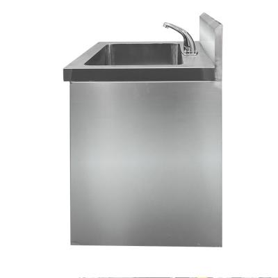 China Ergonomic Design Stainless Hand Wash Sink , Safety Commercial Wash Sink for sale