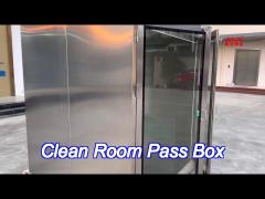 MRJH Cleanroom Pass Through Box 304 Stainless Steel pass box Customizable