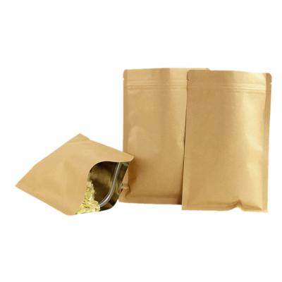 中国 Custom Printed Aluminum Foil Lined Food Packaging Paper Bags with Your Own Logo 販売のため