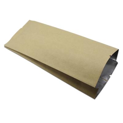 Κίνα Wholesale Best Quality Aluminum Foil Packaging Paper Bag Kraft Foil Lined Bag Greaseproof Custom Logo Kebab Bag προς πώληση