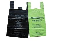 Cina HDPE stampato/sacchetto della spesa di plastica LLDPE/del LDPE con le maniglie tagliate in vendita