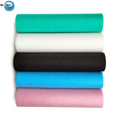 China Golden Yellow and Red Premium Non Woven Fabric Rolls for sale