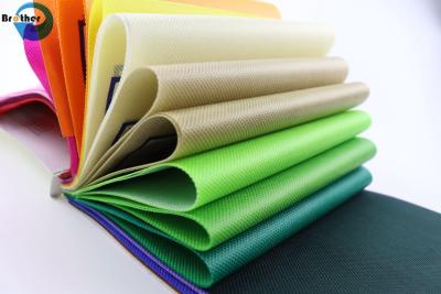 중국 100% Biodegradable pp Spunbonded Non-woven Rolls Polypropylene Embossed Recyclable Non Woven Fabric 판매용