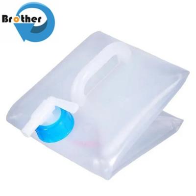 China Folding 5L-20L Square Shape Plastic Soft Bucket Outdoor Use Water Bag with Carton for Drums Pails & Barrels Cubitainer for sale