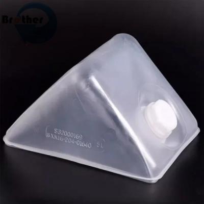 China Storage Container Water Bag Transparent LDPE Plastic 3L~20L Square Bottom Bag Chemical Recycled Materials for sale