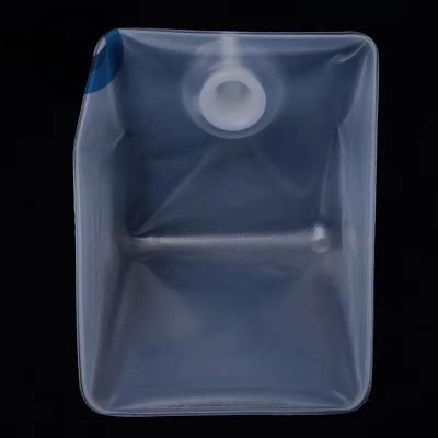 China Cubitainercross-Border Wholesale 5-20L Transparent Soft Plastic Water Bucket Folding Outdoor Bucket Folding Bucket Soft Pail for sale