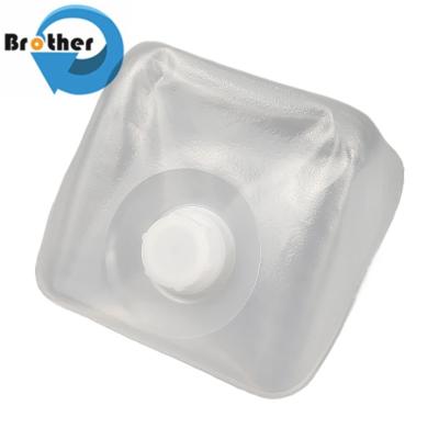 China Semi Collapsible Jerry Can 10 Liters LDPE Plastic Cubitainer 10L for sale