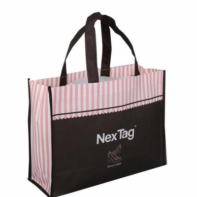 中国 PP Woven Laminated Shopping Bag for Promotion 販売のため