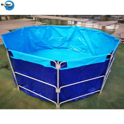 China Large water storage equipment PVC material Flexible Frame water Tank zu verkaufen