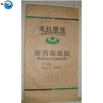 Cina 20kg Packing Kraft Paper Laminated PP Woven Valve Glue Plastic Bag in vendita