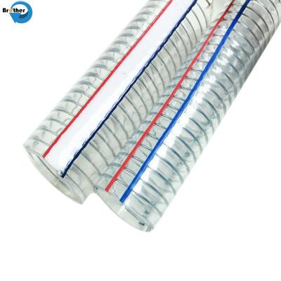 Cina 3/8 Inch to 6 Inch Clear Rigid PVC Steel Wire Reinforced Tube PVC Hose of Weifang China Manufacturer in vendita