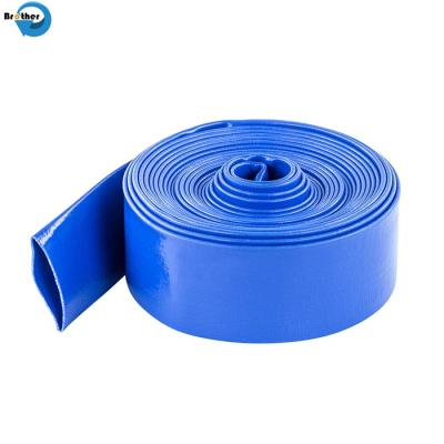 Chine Leading Manufacuturer Size From 1inch 10 Inch 4bar High Pressure Layflat PVC Hose à vendre