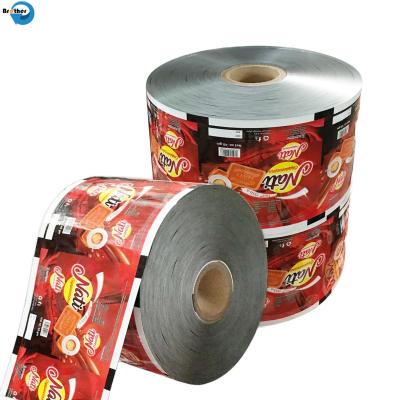 China Plastic Printed Roll Film Aluminum Foil for Food Medical Cosmetics Flexible Packaging Te koop