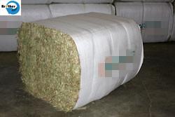 Κίνα 155GSM Gravure Printing Hay Bale Sleeves Polypropylene Woven Rolls Custom Length προς πώληση