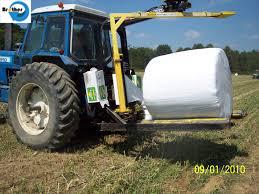 Κίνα China Good Sale Colored Non Toxic Large Round Hay Bale Covers , Breathble Hay Bale Fabric προς πώληση