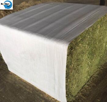 Cina Eco Friendly Plastic Hay Bale Covers Woven Polypropylene Fabric 0.6 - 1.1 Mm Thick in vendita