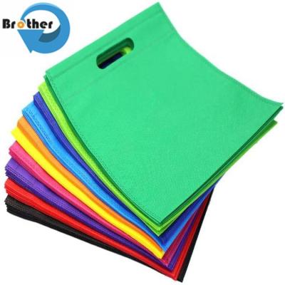 Κίνα Custom Recycle Eco PP Spunbond T-Shirt Handle Reusable Nonwoven Vest Shopping Tote Non Woven Fabric Carry Bags προς πώληση