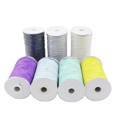 China Factory wholesale supply 6mm elastic 1/4 inch narrow stretch elastic tape for earloop for sale