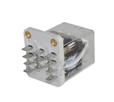 China 3H High Current Ribbon Contact Power Relay JQX-38F 220V 40A 3NO 3NC Sealed PDT for sale