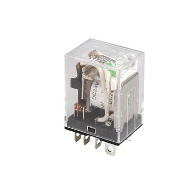 China JQX-13F 2Z DC 24V Sealed Coil 10A Plug In Power Relay 8 Pin 220Vac 110Vac 24Vdc 12Vdc Electromagnetic Coil for sale