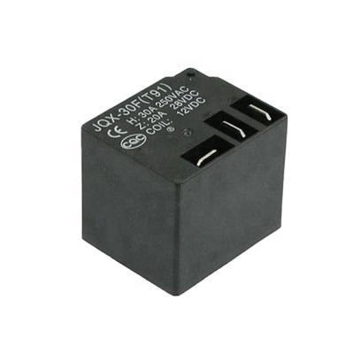 China JQX-30F Sealed DC12V 3 PIN Miniature Electromagnetic Relay Power 30A/20A Relay for sale