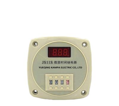 China JS11P Digital Sealed Four Digit Count Up Off Timer Relay AC220V 9999s Timer for sale